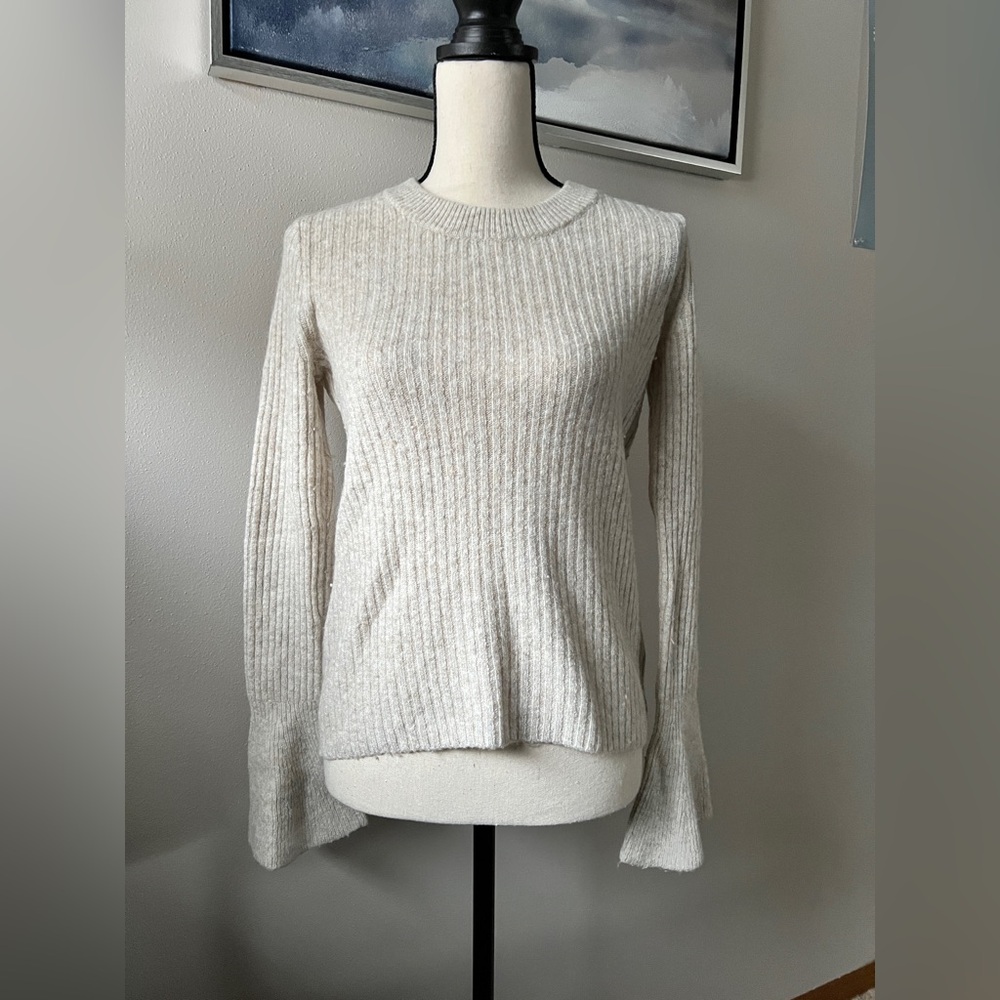 Madewell Women’s Beige Knit Sweater Size XS